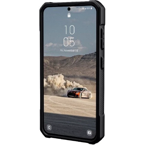 Чехол для телефонов Urban Armor Gear UAG Monarch Crimson (214120119494) for Samsung S911 Galaxy 23: Материал поликарбонат; термополиуретан; металл; с отделкой из зернистой кожи