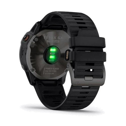 Смарт-часы Garmin Fenix 6X Pro Solar Titanium Carbon Grey DLC with Black Band (010-02157-21): Производитель Garmin