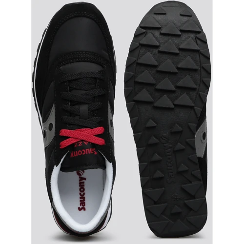 Кроссовки Saucony Jazz Low Pro (2866-7s) 45.5 (12) черные натуральная замша всесезон: Материал подкладки Текстиль