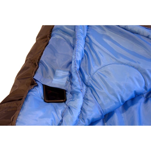Спальный мешок High Peak TR 300/0°C Anthra/Blue Right (23063): Ширина в плечах 85 см