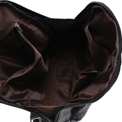 Жіночий рюкзак Keizer чорний (K1152-black): Застібка Блискавка