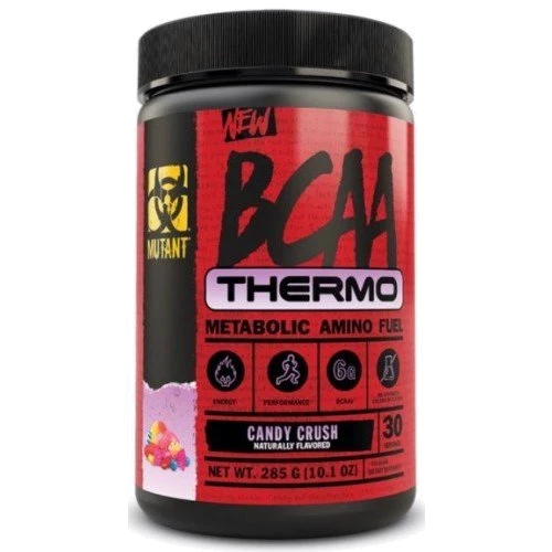 Аминокислота для спорта Mutant BCAA Thermo 285 g /30 servings/ Candy Crush