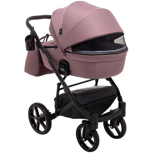 Коляска 2 в 1 Bair Marcel Soft BM-44 бордо: Матеріал коліс резина