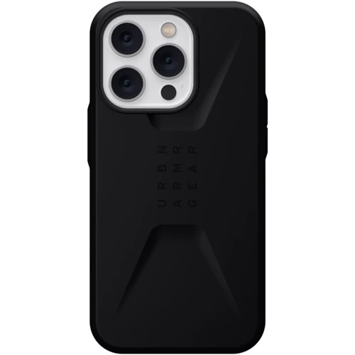 Чохол для iPhone Urban Armor Gear UAG Civilian Black (114042114040) for iPhone 14 Pro: Матеріали силикон