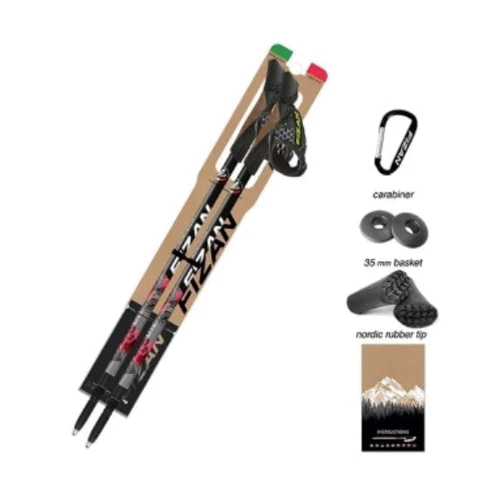 Трекінгова палиця Fizan S_23 Nordic Walking S22 7109 NW LITE FLOWER: Довжина 60 - 132 см