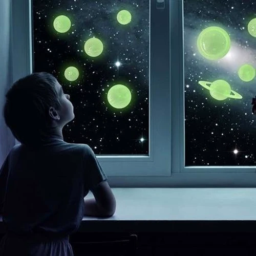 Набор сияющих 3D-наклеек 4M Солнечная система (00-05423)