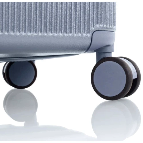 Чемодан Heys Earth Tones (M) Glacier Grey серый (10156-0144-26)/(10156-0144-S3): Застежка Молния