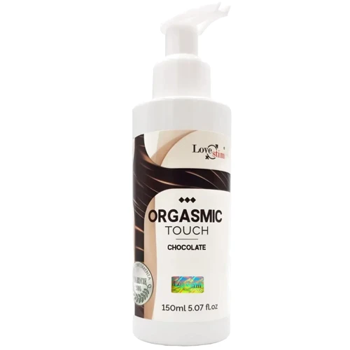Лубрикант и массажный гель 2в1 с возбуждающим эффектом LoveStim - Orgasmic Touch Chocolate, 150 ml