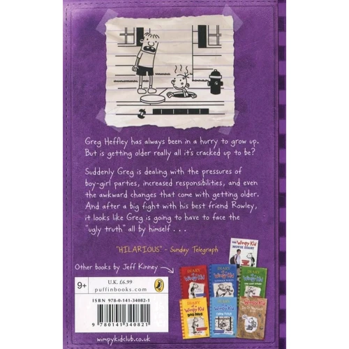 Jeff Kinney: Diary of a Wimpy Kid: The Ugly Truth (Book 5): Обложка Мягкая