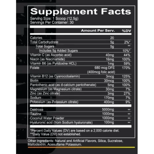 Изотоник Redcon1 Canteen Hydration + Electrolytes 370 g Strawberry lemonade: Тип Изотоники
