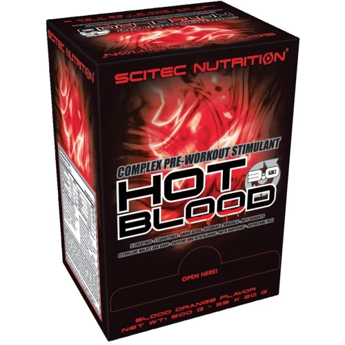 Scitec Nutrition Hot Blood 3.0 25x20 g Orange Juice