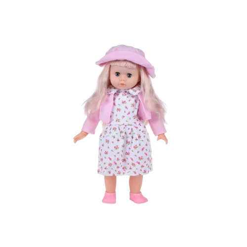 Кукла Same Toy в шляпке (розовый) 45 см (8010CUt-1): Возраст от 3 лет