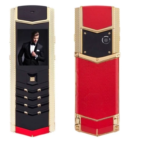Мобильный телефон H-Mobile V1 (Hope V1) Red-Gold Vertu design