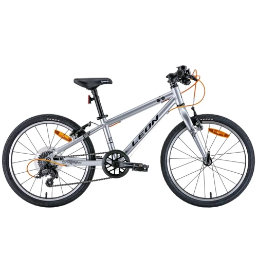 Велосипед 20" Leon GO 7 speed Vbr 2022 (сірий із чорним)