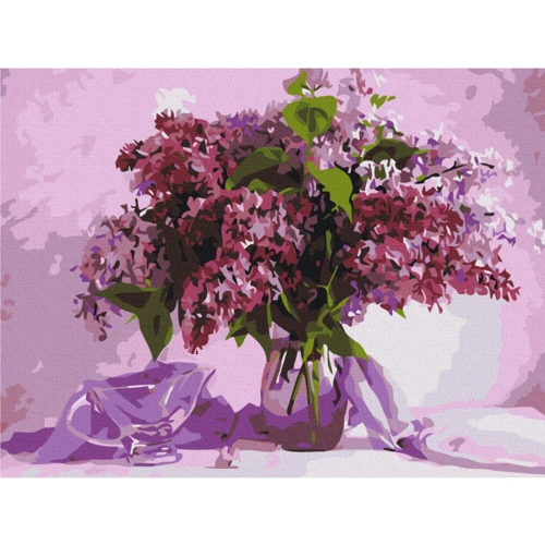Картина по номерам Brushme Любимая сирень 40x50 см (BS34024)