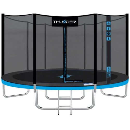 Батут Thunder OUTSIDE PRO 14FT голубой (OUTSIDE-PRO-14FT-BLUE)