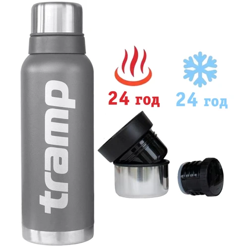 Термос Tramp Expedition Line 1,2 л, серый (TRC-028-grey): Производитель Tramp