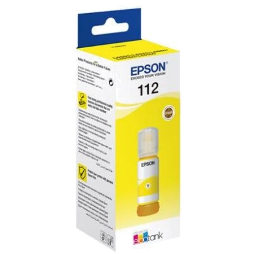 Чорнило Epson 112 EcoTank Pigment Yellow ink (C13T06C44A): Колір Yellow