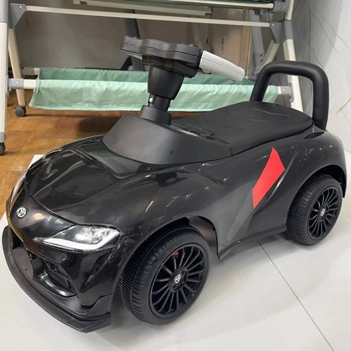 Каталка-толокар 2в1 Bambi Toyota чорний (M 6129EL-2)