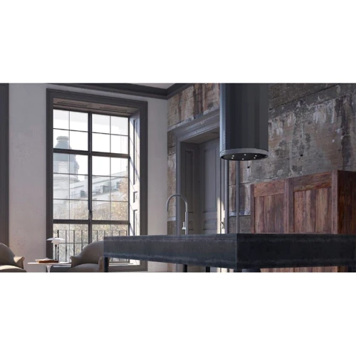 Вытяжка Faber Corinthia Isola Ev8+ Dg Matt/Concrete A37 (110.0456.220): Управление Сенсорное