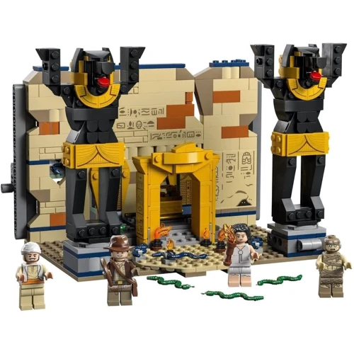 Конструктор LEGO Indiana Jones Втеча зі втраченої гробниці 600 деталей (77013): Серія Indiana Jones