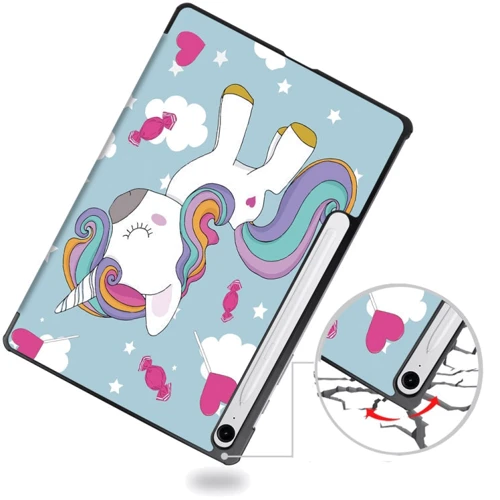 Аксессуар для планшетных ПК BeCover Smart Case Unicorn for Samsung X710 Galaxy Tab S9 / X510/X516B Galaxy Tab S9 FE (710425)