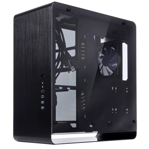 Корпус QUBE Hawk Black (QBX4A_WBNU3): Форм-фактор материнської плати ATX/MicroATX/Mini-ITX
