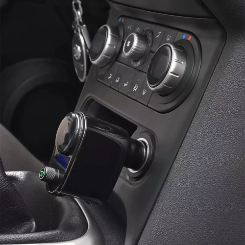 Зарядное устройство Baseus Car Charger 2хUSB S-06 Car Bluetooth MP3 Player Black (CCHC000001) фото 7