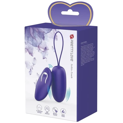 Виброяйцо LYBAILE Pretty Love Selkie Youth Dark Purple (BI-014865WL)
