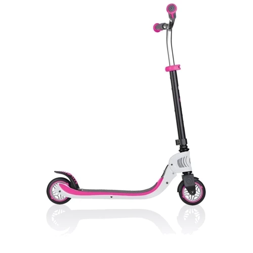 Самокат Globber серии Flow Foldable 125 бело-розовый, до 100кг, 6+ фото 11
