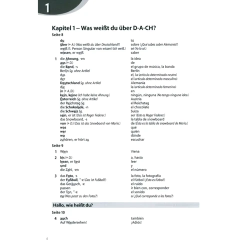 geni@l klick A1: Glossar Deutsch-Spanisch: Виробник Klett