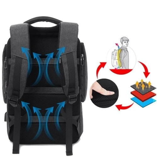 Kingslong Backpack Grey (KLB180802A008) for MacBook 15" фото 5