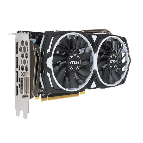Відеокарта MSI Radeon RX 570 ARMOR OC 4GB: Тип пам'яті GDDR5