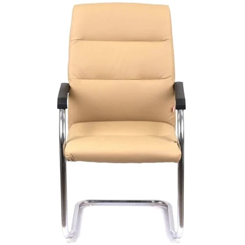 Крісло конференційне АКЛАС Натан CH CF Бежевий (PU-бежевий) (00127505)