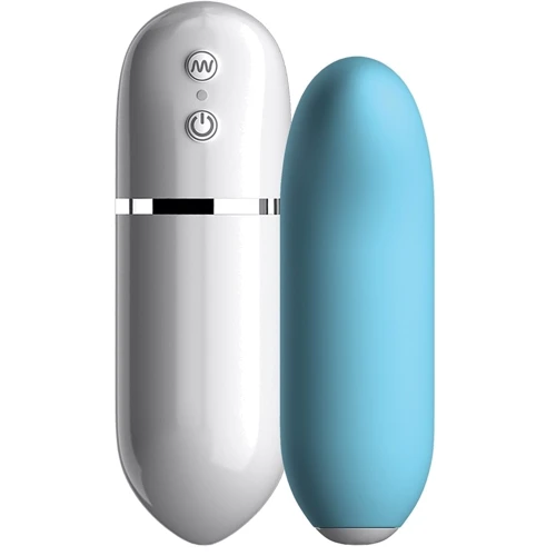 Силиконовый мини-вибратор Pipedream Crush Gum Drop, 9,5х2,8 см