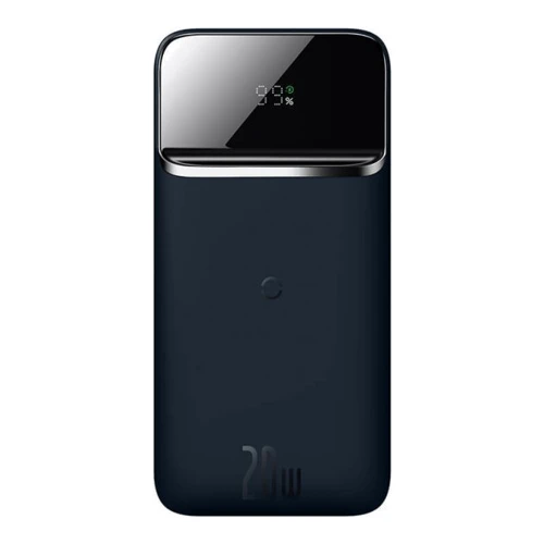 Зовнішній акумулятор Baseus Power Bank 10000mAh Wireless Charger Magnetic 20W Blue (PPMT-03)