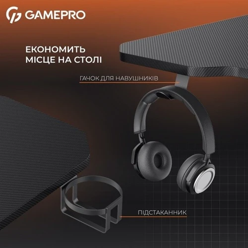 Стол OfficePro Black (GD012) фото 7
