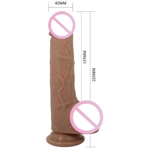 Реалистичный вибратор LYBAILE Pretty Love Tommy Vibrator Flesh