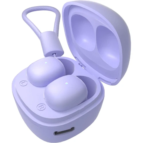 Наушники Ergo BS-530 Twins Nano 2 Purple: Тип конструкции вакуумные