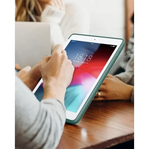 Аксессуар для iPad BeCover Tri Fold Soft TPU Silicone Dark Green for iPad 9.7 2017/2018 (711129) фото 5