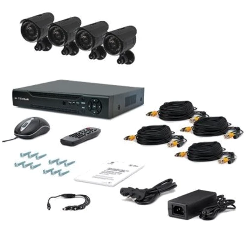 Комплект відеоспостереження CnM SECURE B44-4D0C КIT PRO: Тип камери вулична