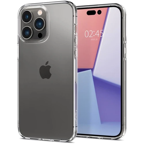 Чехол для iPhone Spigen Crystal Flex Crystal Clear (ACS04663) for iPhone 14 Pro