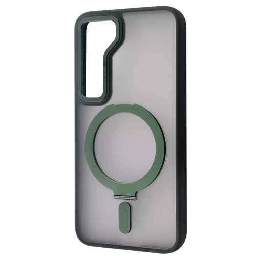 Чехол для телефонов WAVE Attraction Case with MagSafe Green for Samsung S916 Galaxy S23+