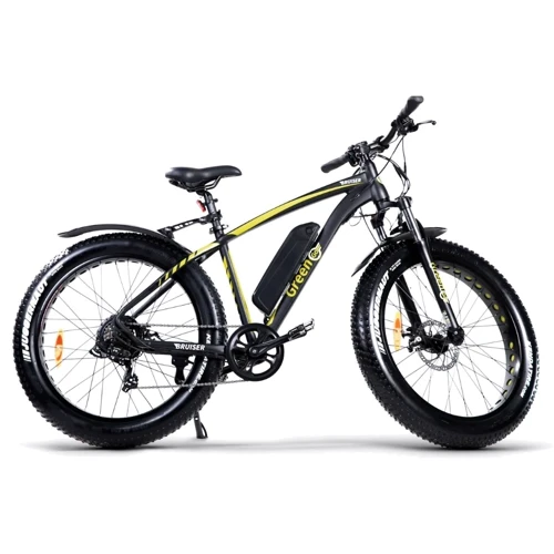 Электровелосипед GreenGo Bruiser Black Yellow: Допустимая нагрузка, кг 120