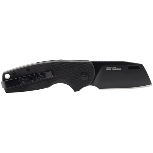 Нож SOG Stout SJ Blackout Cleaver (SOG 16-03-07-57): Тип ножа Карманный