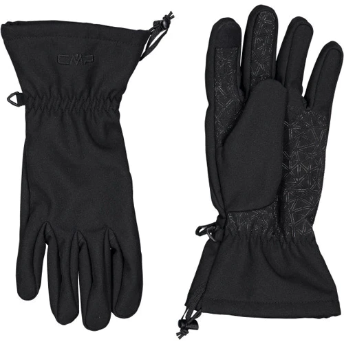Женские перчатки CMP Woman Softshell Gloves черные 6 (6524828-U901)