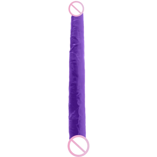 Pipedream Double Dillio 16 Inch двойной фаллоимитатор, 40,6х4,3 см, пурпурный