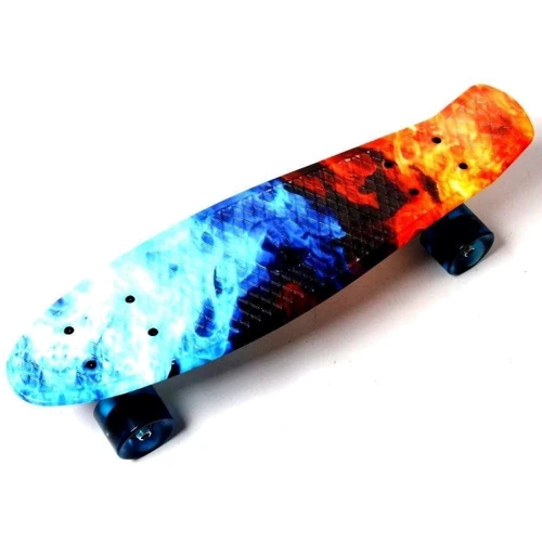 Penny Board Огонь и лед Светящиеся колеса