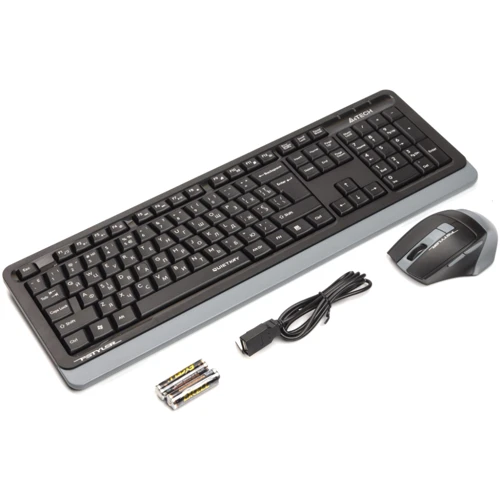 Комплект бездротовий A4Tech Fstyler FGS1035Q Wireless Grey: Підключення бездротове