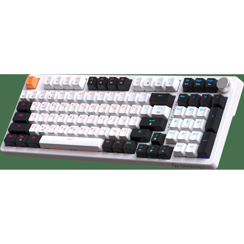Клавиатура GamePro MK170W (Red) с Hot-Swap RGB White: Подключение проводное